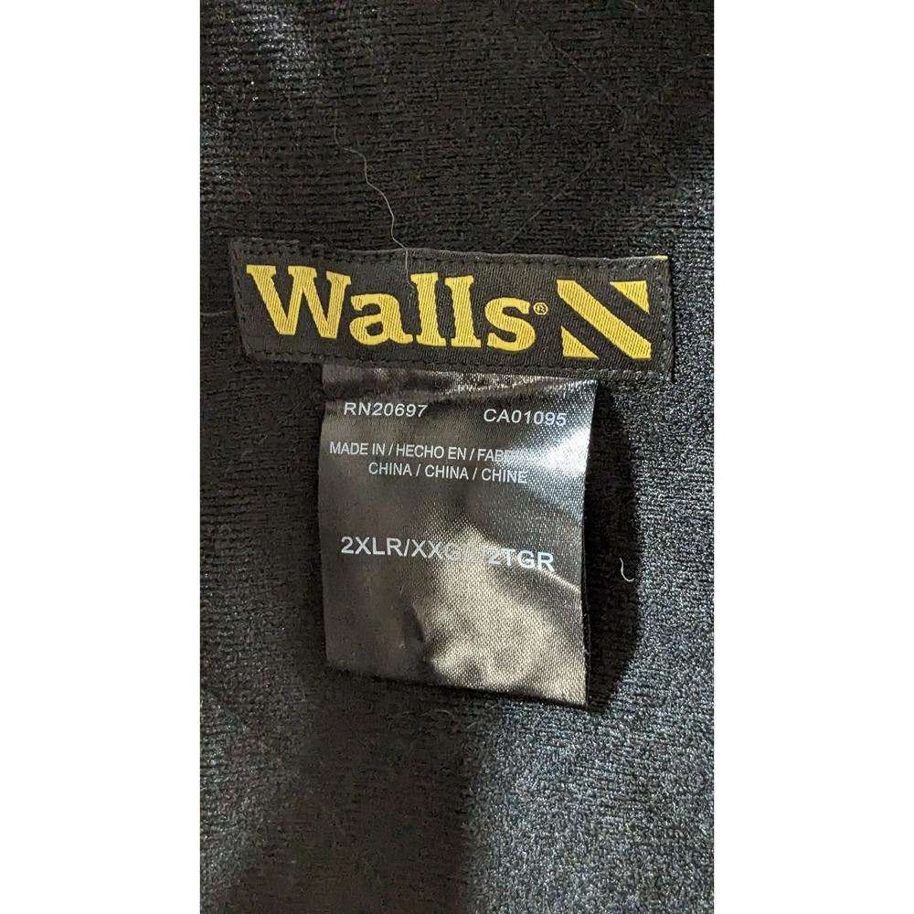 Walls Workwear Insulated Canvas Jacket Quilt Lined Mens 2XL Work Chore Barn Coat - Picture 7 of 15